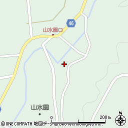 山形県東田川郡庄内町狩川玉坂周辺の地図