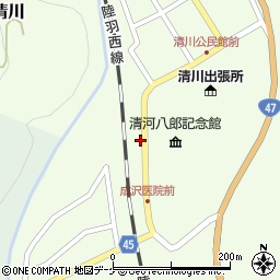 山形県東田川郡庄内町清川上川原50-1周辺の地図