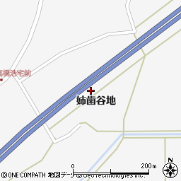 宮城県栗原市金成姉歯谷地周辺の地図