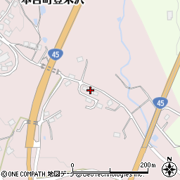 宮城県気仙沼市本吉町登米沢115-13周辺の地図