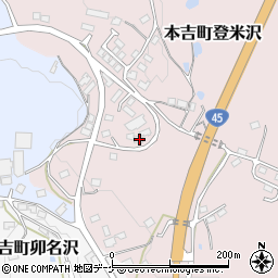 宮城県気仙沼市本吉町登米沢90-11周辺の地図