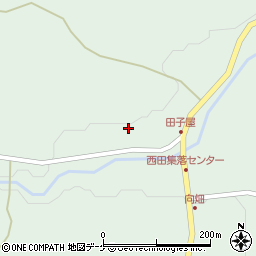 宮城県栗原市栗駒片子沢西田27周辺の地図