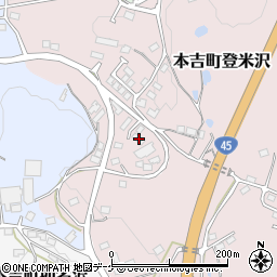 宮城県気仙沼市本吉町登米沢87-9周辺の地図