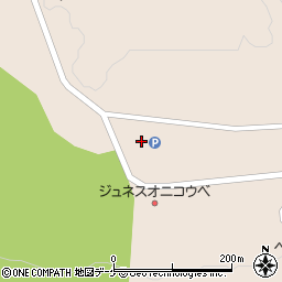 宮城県大崎市鳴子温泉鬼首小向原周辺の地図
