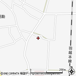 山形県鶴岡市八色木荒落77周辺の地図