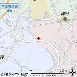宮城県気仙沼市本吉町登米沢6-2周辺の地図