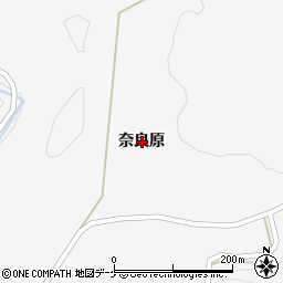 岩手県一関市藤沢町大籠奈良原周辺の地図