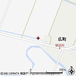 宮城県栗原市栗駒桜田下町周辺の地図