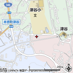 宮城県気仙沼市本吉町登米沢2-1周辺の地図
