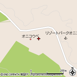 宮城県大崎市鳴子温泉鬼首大清水周辺の地図
