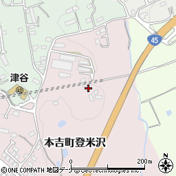 宮城県気仙沼市本吉町登米沢46-9周辺の地図
