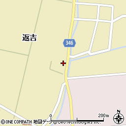 山形県東田川郡庄内町返吉屋敷田56周辺の地図