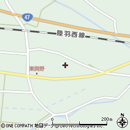 山形県東田川郡庄内町狩川中川原田40周辺の地図