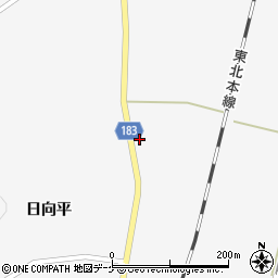 岩手県一関市花泉町油島西小田148周辺の地図