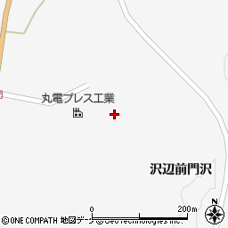 宮城県栗原市金成沢辺前門沢127-2周辺の地図