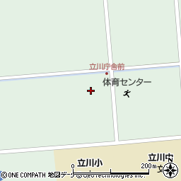 庄内町立川総合支所周辺の地図