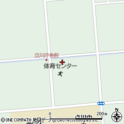 庄内町　立川老人福祉センター周辺の地図