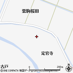 宮城県栗原市栗駒桜田（車尻）周辺の地図