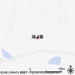 岩手県一関市花泉町油島鴻ノ巣周辺の地図