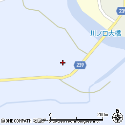 岩手県一関市花泉町永井川ノ口周辺の地図