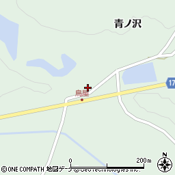 宮城県栗原市栗駒片子沢青ノ沢45周辺の地図