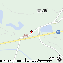 宮城県栗原市栗駒片子沢青ノ沢43周辺の地図