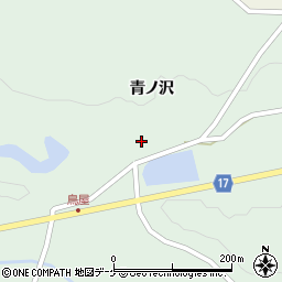 宮城県栗原市栗駒片子沢青ノ沢34周辺の地図