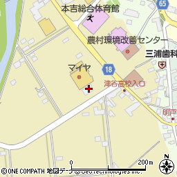 宮城県気仙沼市本吉町津谷新明戸190-1周辺の地図