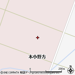 山形県東田川郡庄内町本小野方前割周辺の地図