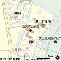 三川町シルバー人材センター（一般社団法人）周辺の地図