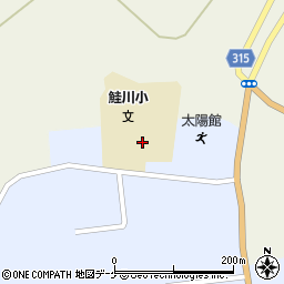 鮭川村立鮭川小学校周辺の地図