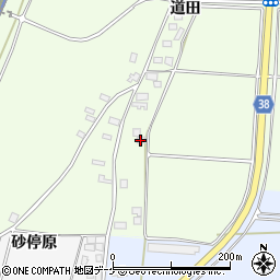 山形県鶴岡市長崎道田甲-5周辺の地図