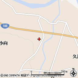 宮城県大崎市鳴子温泉鬼首小向62周辺の地図