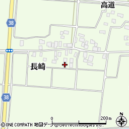 山形県鶴岡市長崎60周辺の地図