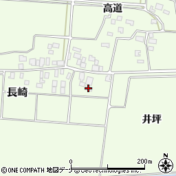 山形県鶴岡市長崎96-3周辺の地図