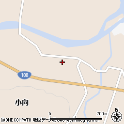 宮城県大崎市鳴子温泉鬼首小向59周辺の地図