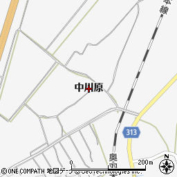 山形県新庄市十日町（中川原）周辺の地図