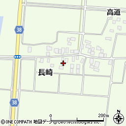 山形県鶴岡市長崎67周辺の地図