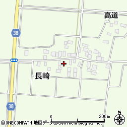 山形県鶴岡市長崎69周辺の地図