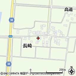 山形県鶴岡市長崎68周辺の地図
