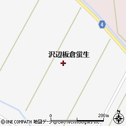 宮城県栗原市金成（沢辺新柏木）周辺の地図