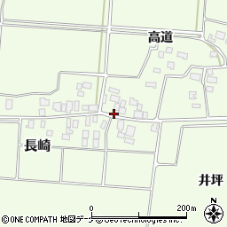 山形県鶴岡市長崎40周辺の地図