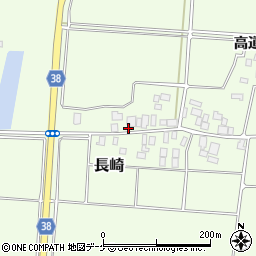 山形県鶴岡市長崎30周辺の地図