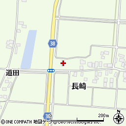 山形県鶴岡市長崎3周辺の地図