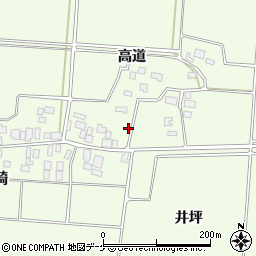 山形県鶴岡市長崎83周辺の地図