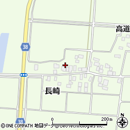 山形県鶴岡市長崎27周辺の地図
