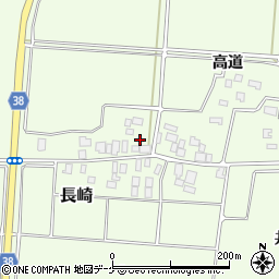 山形県鶴岡市長崎6周辺の地図