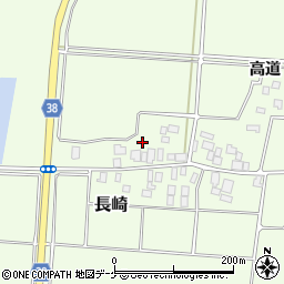 山形県鶴岡市長崎9周辺の地図