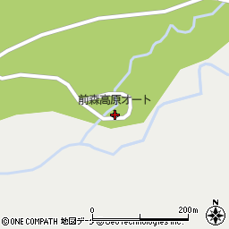 前森高原オートキャンプ場周辺の地図