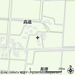 山形県鶴岡市長崎23周辺の地図